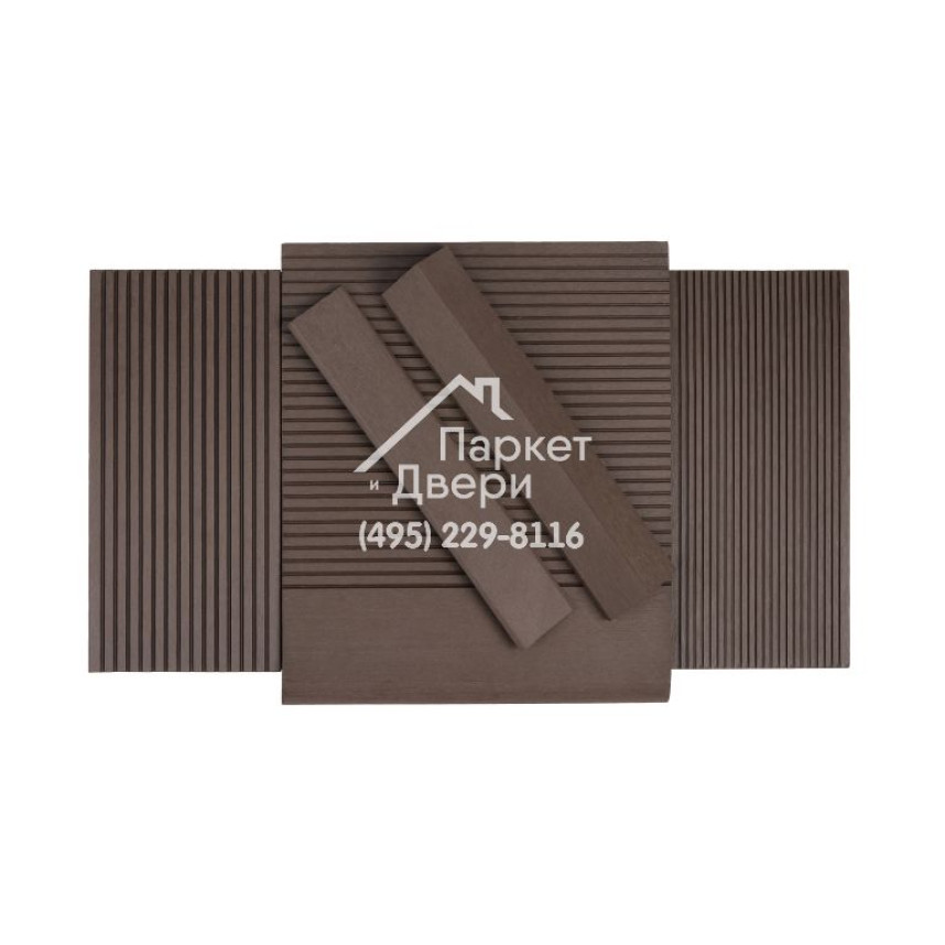 Ступень полнотелая венге WPS, 3000/4000x344x22-2