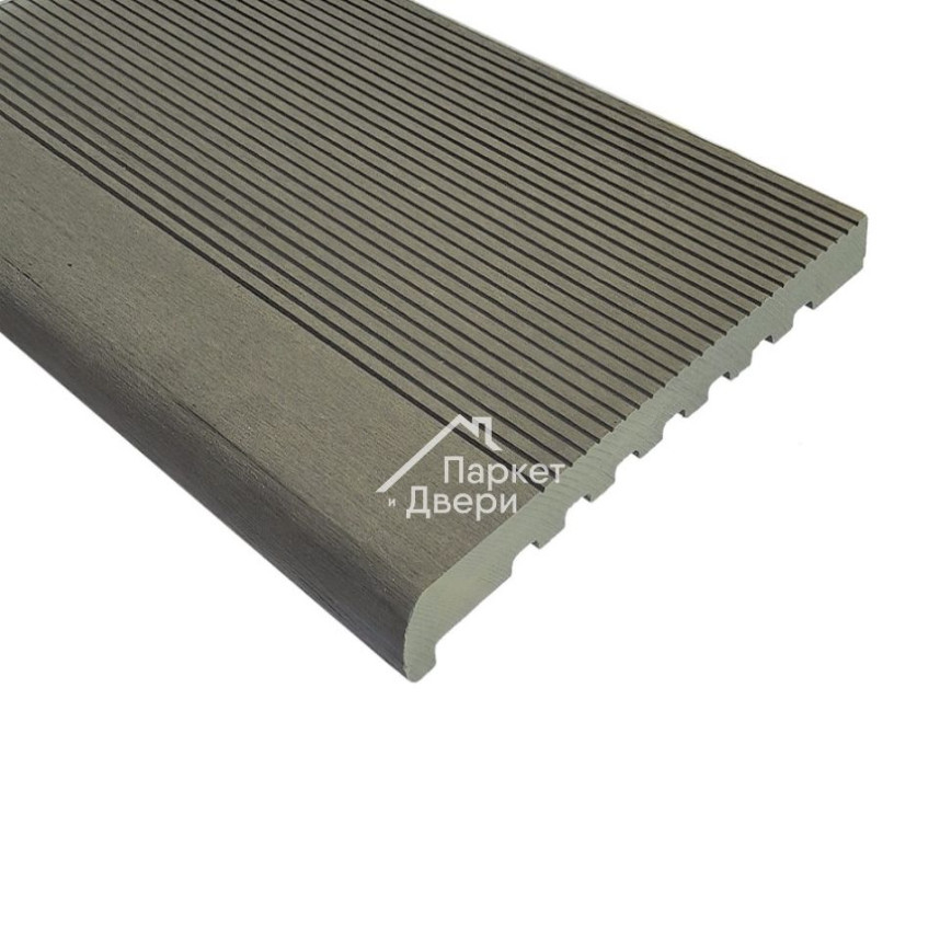 Ступень полнотелая Серый WPS, 4000/3000x348x22-2