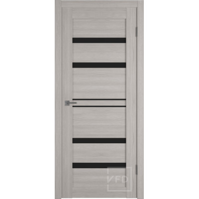 Дверь межкомнатная  Atum Pro 26 (Stone Oak, Black Gloss)