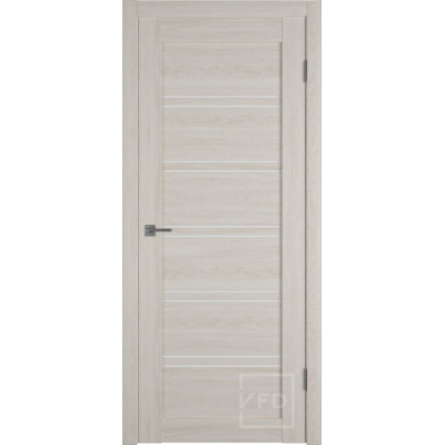 Дверь межкомнатная  Atum Pro 28 (Scansom Oak, White Cloud)