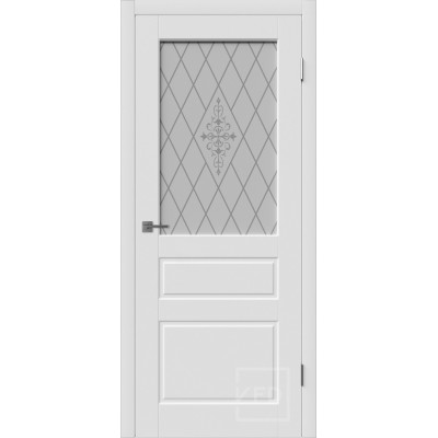 Дверь межкомнатная  Chester ДО (Polar – Белая эмаль, White Art)
