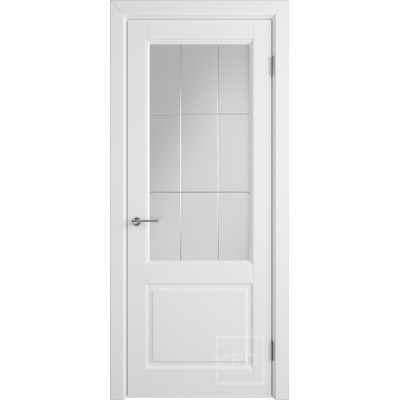 Дверь межкомнатная  Dorren ДО (Polar — Белая эмаль)