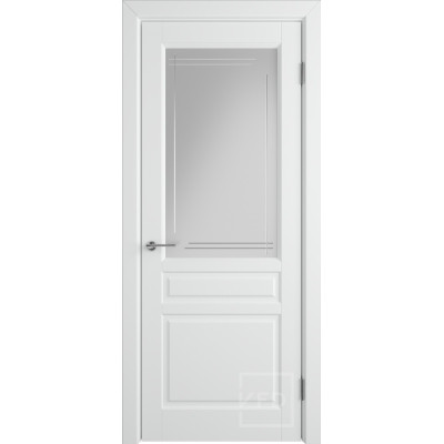 Дверь межкомнатная  Stockholm ДО (Polar — Белая эмаль)