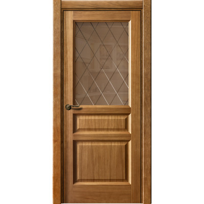 Дверь Rango (со стеклом) VIVA Premium / Натуральный дуб /