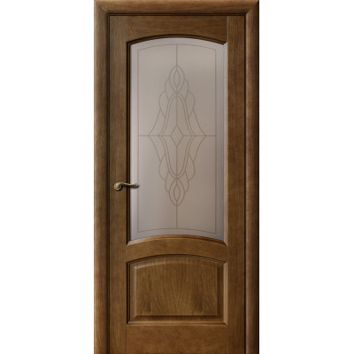 Дверь Rona ( со стеклом) VIVA Premium / Натуральный дуб /