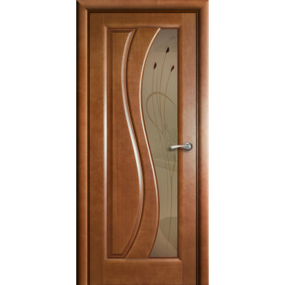 Дверь Малахит (со стеклом) VIVA Modern / Анегри /