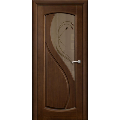 Дверь Дианит (со стеклом) VIVA Modern / Орех /