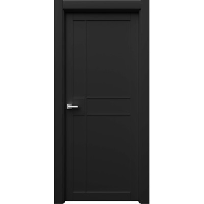 Дверь Межкомнатная ОФРАМ традиционная классика Ронда Rond2 черная