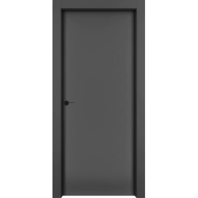 Дверь Межкомнатная ОФРАМ современные формы 1001 черная