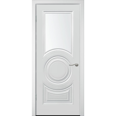 Дверь межкомнатная WanMark Симпл-4  ПО белая эмаль