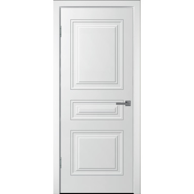 Дверь межкомнатная WanMark Нео-3  ПГ белая эмаль
