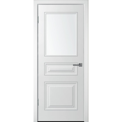 Дверь межкомнатная WanMark Нео-3  ПО белая эмаль