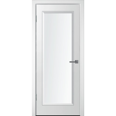 Дверь межкомнатная WanMark Уно-1  ПО белая эмаль