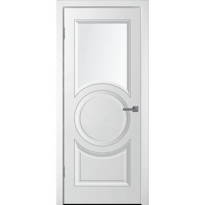 Дверь межкомнатная WanMark Уно-5  ПО белая эмаль
