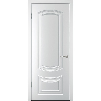 Дверь межкомнатная WanMark Форте ПГ белая эмаль