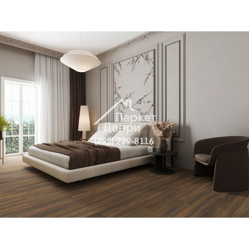 Ламинат EverSense Classic Дуб Лаваредо Коричневый EL1048 1292х193х8мм 4v-3