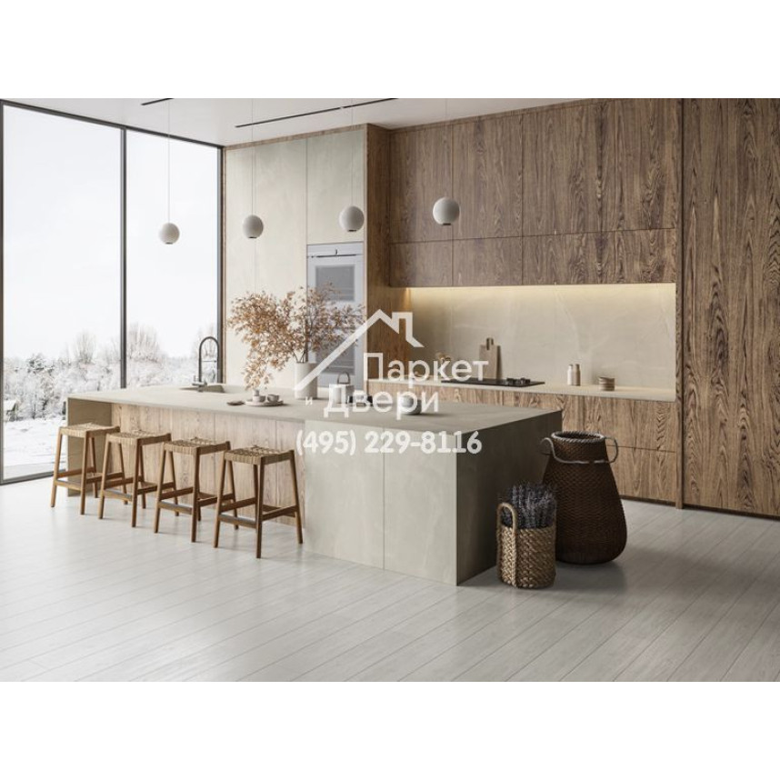 Ламинат EverSense Classic Дуб Виктория белый EL1049 1292х193х8мм 4v