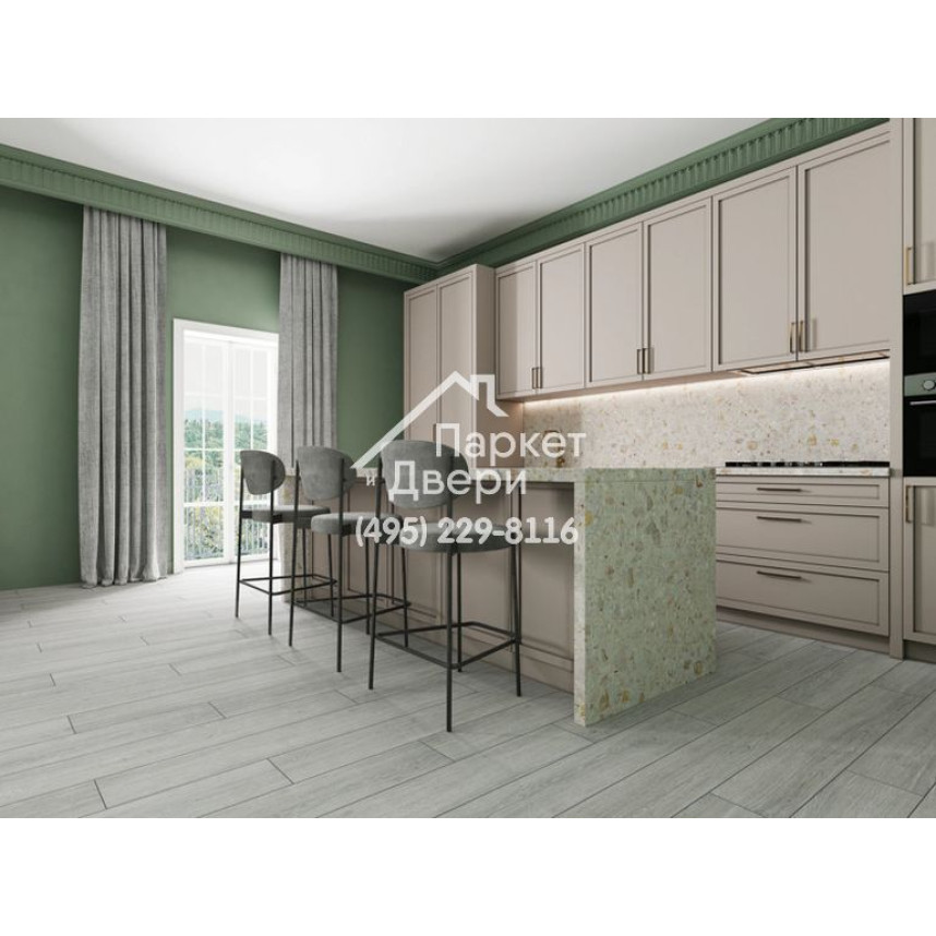 Ламинат EverSense Classic Дуб Виктория серый EL1053 1292х193х8мм 4v-4