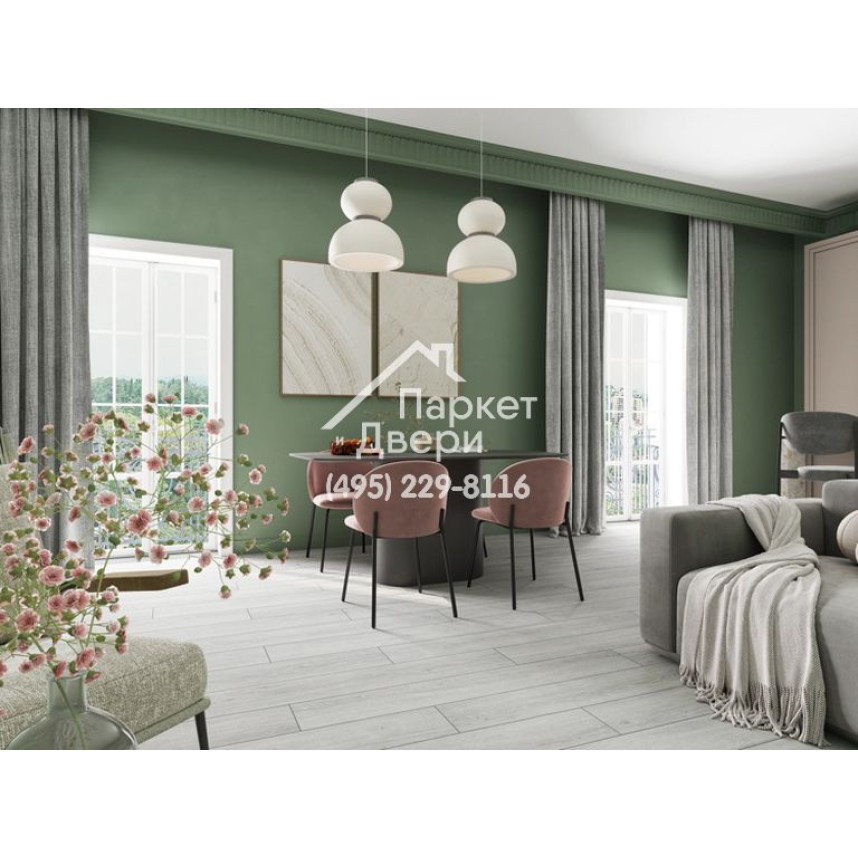 Ламинат EverSense Classic Дуб Виктория серый EL1053 1292х193х8мм 4v-5