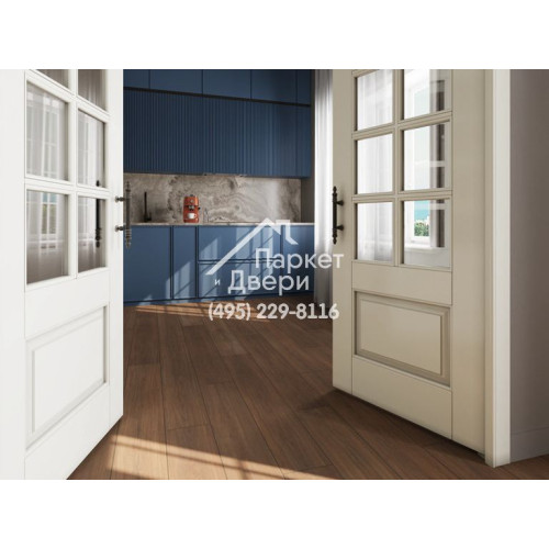 Ламинат EverSense Classic Дуб Каселла Коричневый EL2153 1292х193х8мм 4v