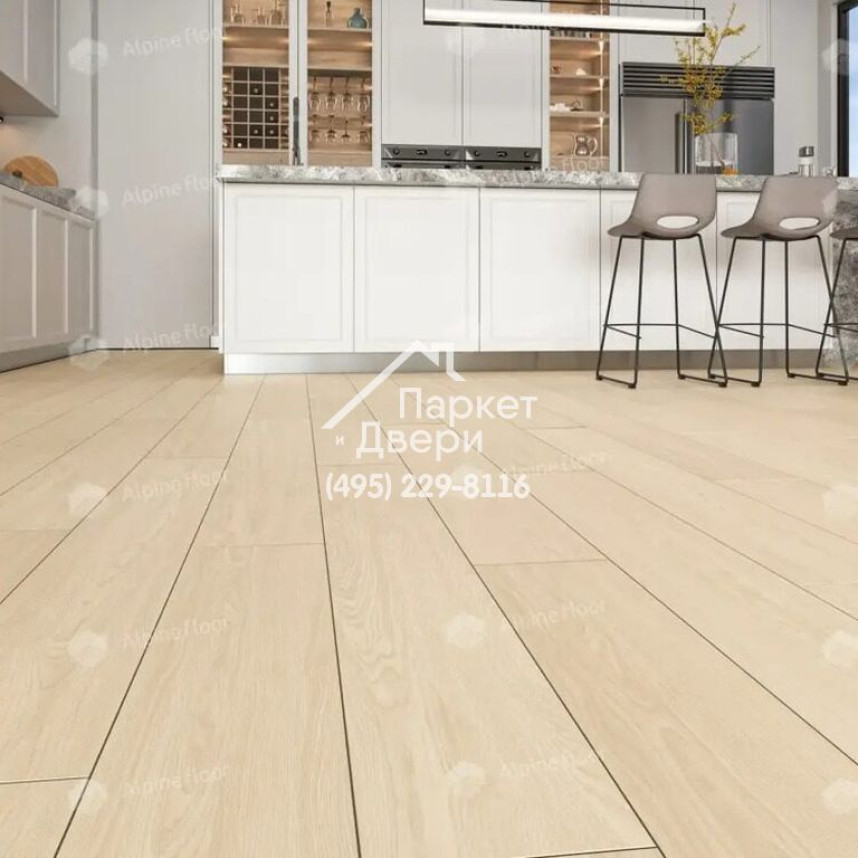Виниловые полы Alpine Floor CLASSIC light Ясень Макао ЕСО 106-11 MC 1220х183х3.5-3