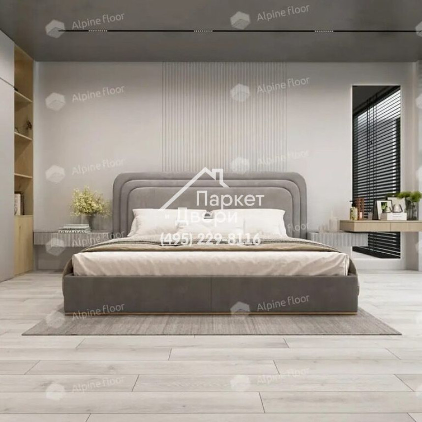 Виниловые полы Alpine Floor CLASSIC light Ясень Серый ECO 134-55 MC 1220х183х3.5-4