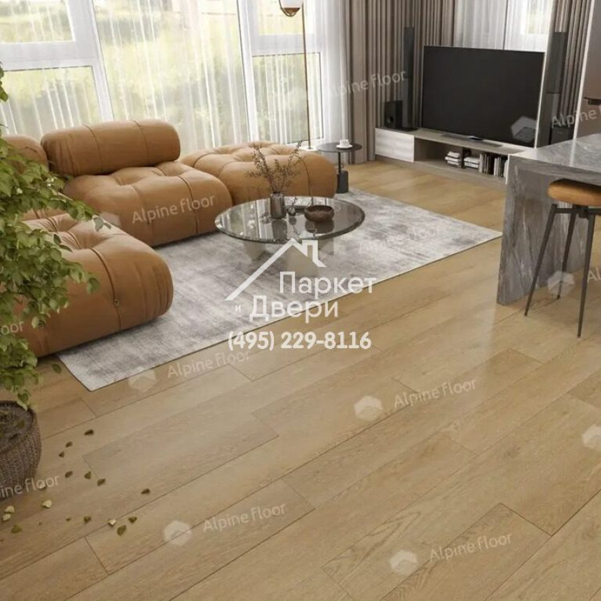 Виниловые полы Alpine Floor CLASSIC light Классический ECO 173-66 MC 1220х183х3.5-3