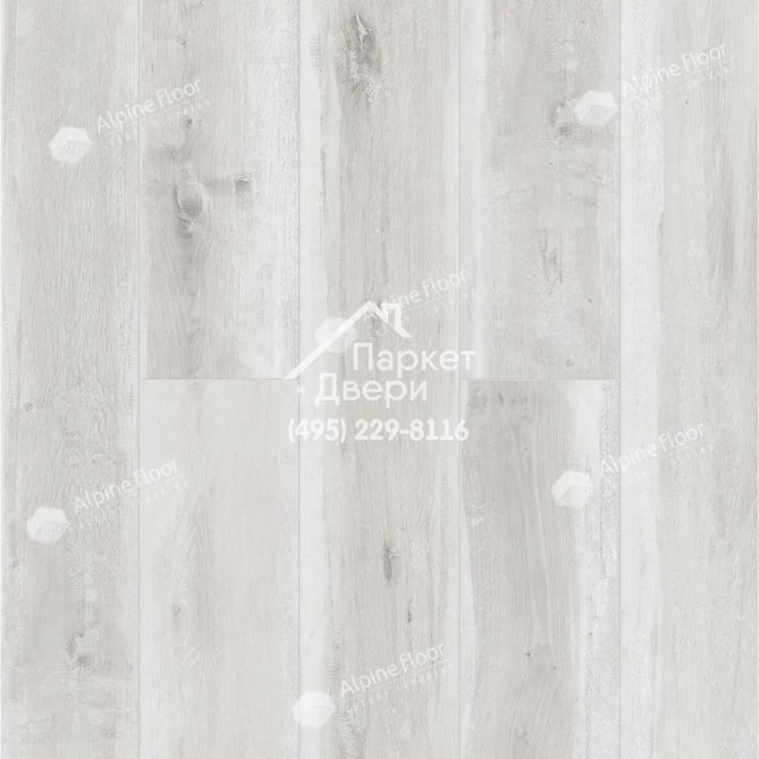 Виниловые полы Alpine Floor CLASSIC light Дуб Выбеленный ECO 182-88 MC 1220х183х3.5-1