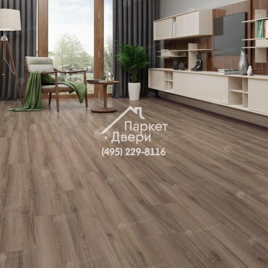 Ламинат Alpine Floor Albero Дуб Меланга А1025,1380х142,5х10-1
