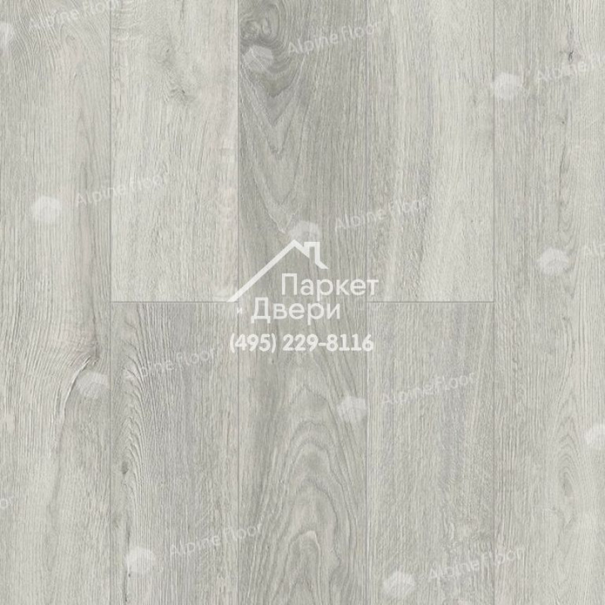 Виниловые полы Alpine Floor PREMIUM XL Дуб Платина ABA ECO 7-14 1524х180х8мм
