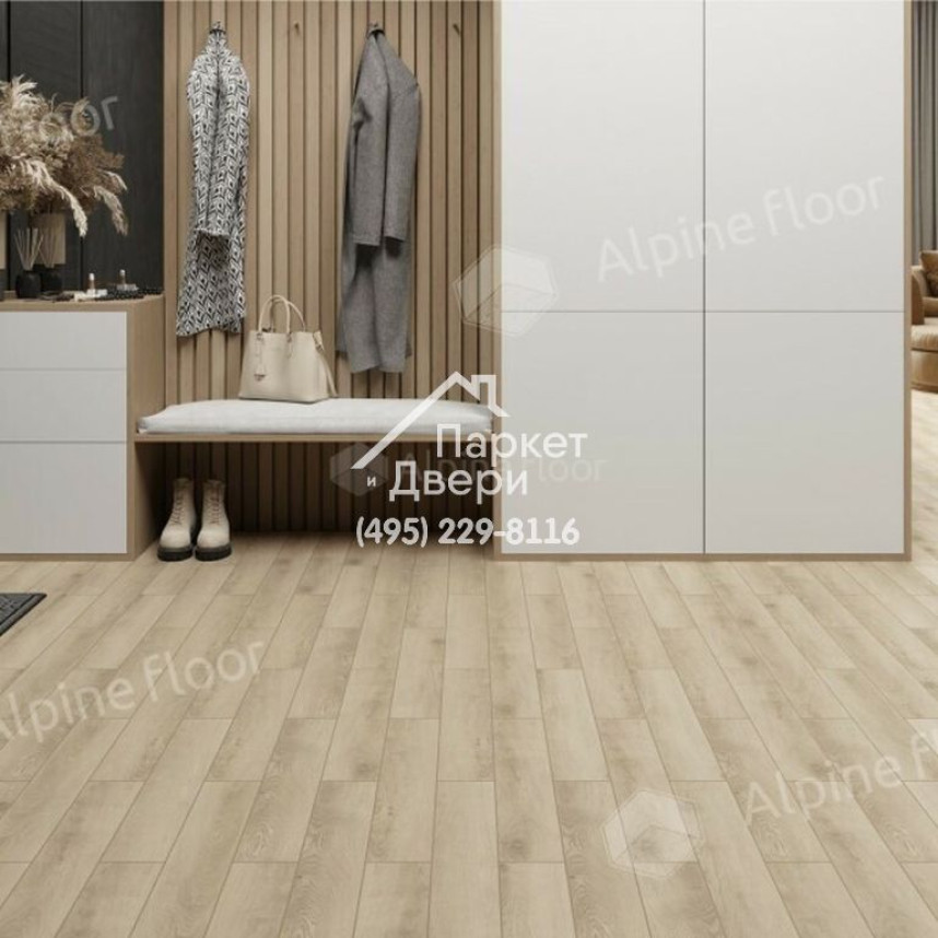 Ламинат Alpine Floor Herringbone 8 Pro Дуб Орлеан LF102-8 606x101x8 мм-1