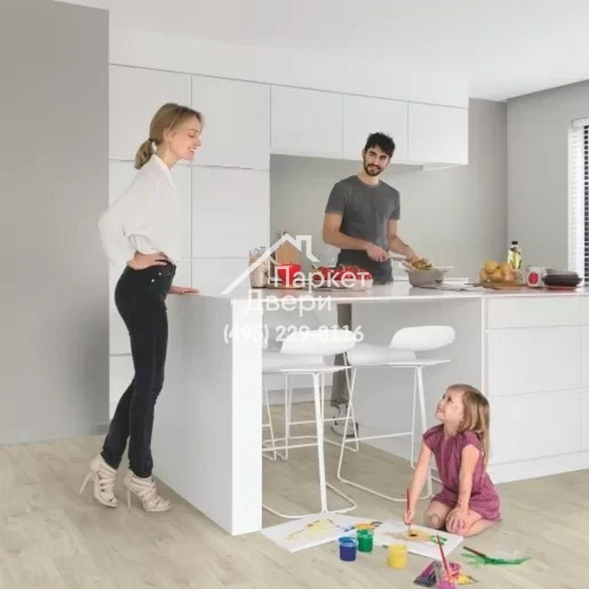 Виниловый пол Quick-Step Alpha Vinyl BLOS base Дуб каньон бежевый AVSPT40038 1251x189x4-6