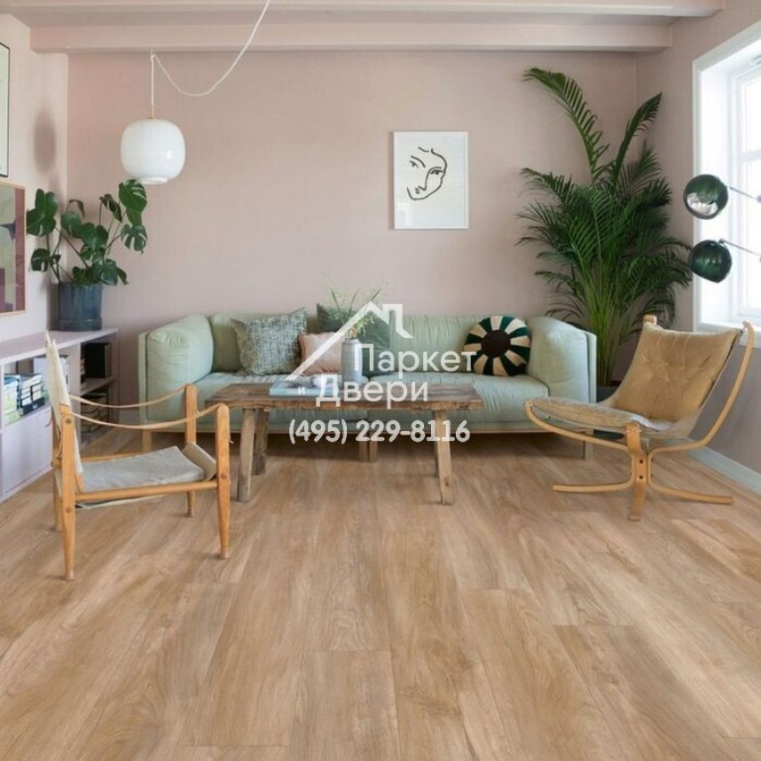 Виниловый пол Quick-Step Alpha Vinyl BLOS base Дуб Оклахома натуральный AVSPT40048 1251x189x4-3