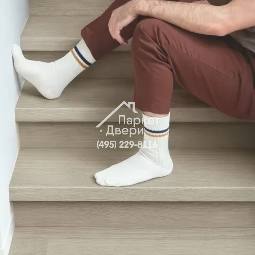 Виниловый пол Quick-Step Alpha Vinyl BLOS base Дуб чиа AVSPT40280 1251x189x4-4