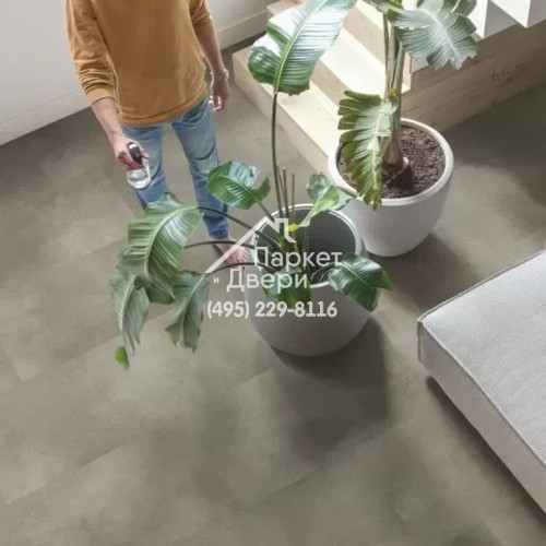 Виниловый пол Quick-Step Alpha Vinyl ILLUME Бетон облачный AVMTU40273 856x428x6
