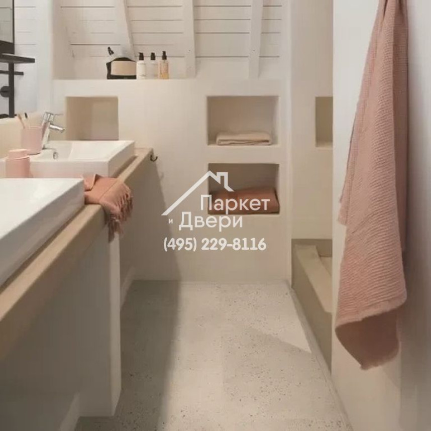 Виниловый пол Quick-Step Alpha Vinyl ILLUME Бетон устричный AVMTU40275 856x428x6-8