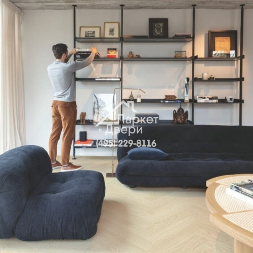 Виниловый пол Quick-Step Alpha Vinyl CIRO Дуб чистый полярный AVHBU40361 630x126x6