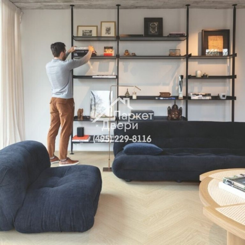 Виниловый пол Quick-Step Alpha Vinyl CIRO Дуб чистый полярный AVHBU40361 630x126x6-4