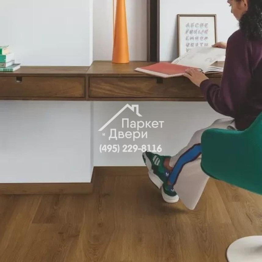 Виниловый пол Quick-Step Alpha Vinyl BLOOM AVMPU 40315 Эко карамельный 1494x209x6-3