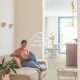 Виниловый пол Quick-Step Alpha Vinyl BLOOM AVMPU 40079 Дуб морской светлый 1494x209x6