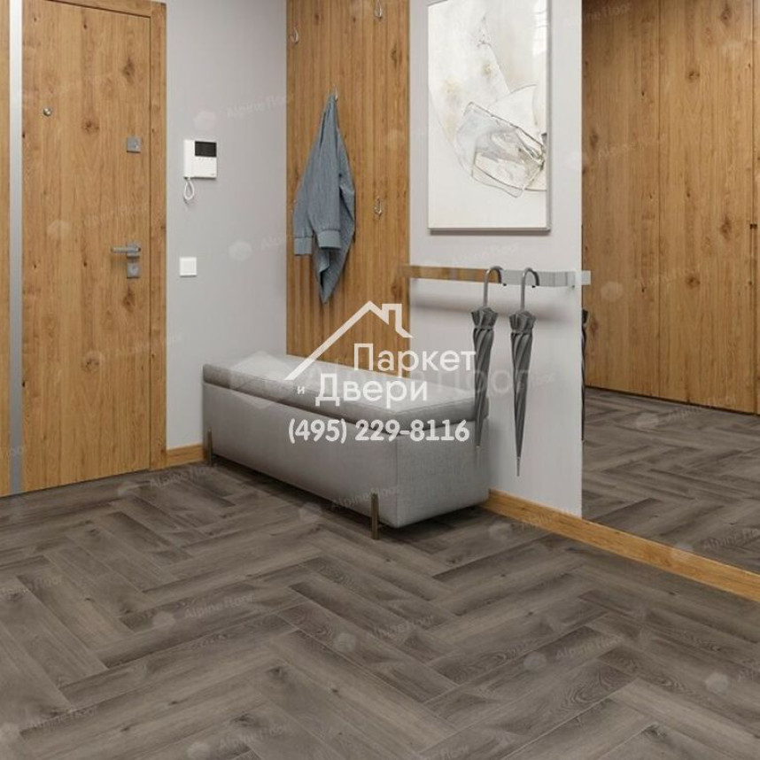 Виниловые полы Alpine Floor PARQUET LIGHT Дуб Мерга ЕСО 13-13 600х125х4