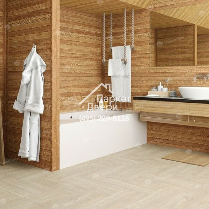 Виниловые полы Alpine Floor PARQUET LIGHT Дуб Адара ЕСО 13-14 600х125х4