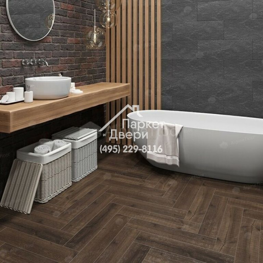 Виниловые полы Alpine Floor PARQUET LIGHT Дуб Альферац ЕСО 13-22 600х125х4-1