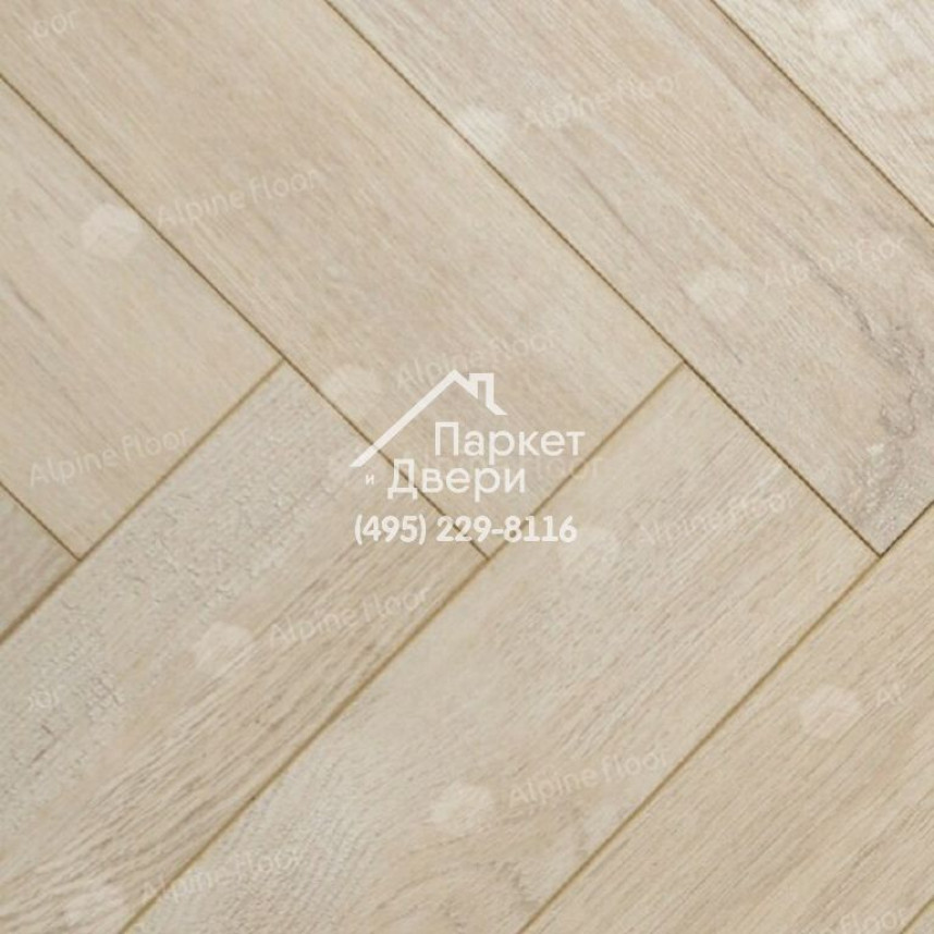 Ламинат Alpine Floor Herringbone 10 Дуб Лацио LF 107-03 600х100х10мм