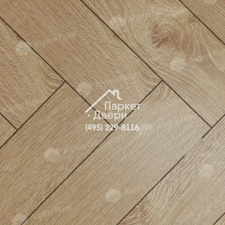 Ламинат Alpine Floor Herringbone 10 Дуб Тироль LF107-07, 600х100х10мм-1