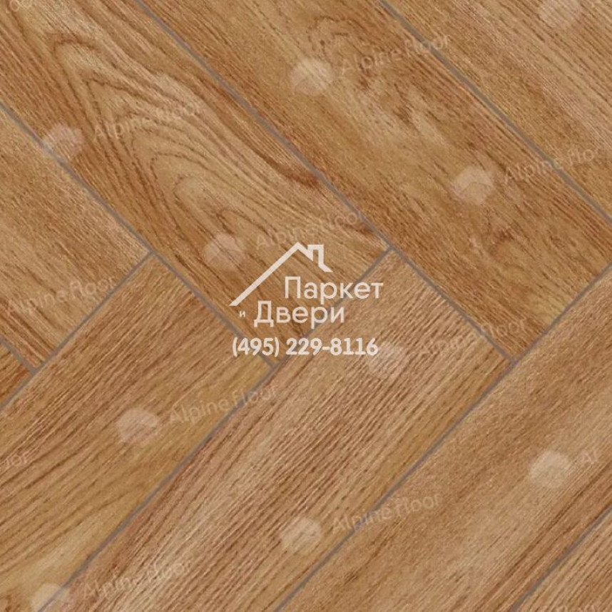 Ламинат Alpine Floor Herringbone 10 Дуб Умбрия LF107-11, 600х100х10 мм-1