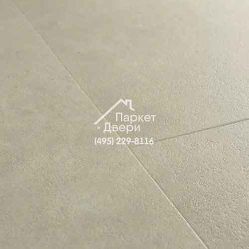 Виниловый пол Quick-Step BLUSH, Цемент теплый бежевый, SGTC20308, 609,6x609,6x2,5