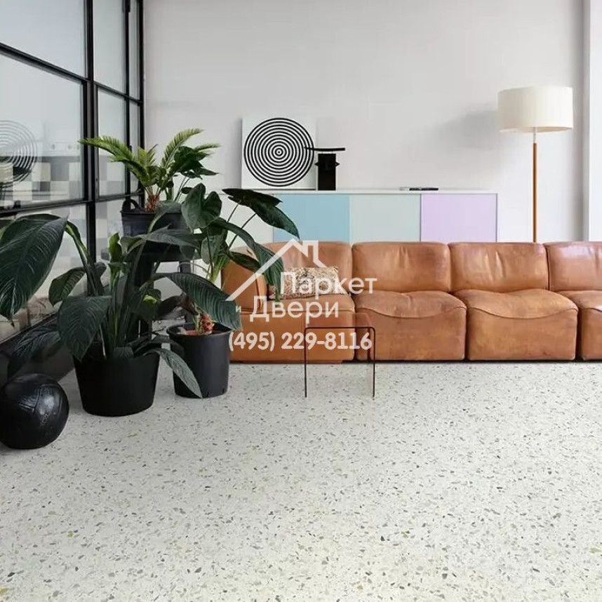 Виниловый пол Quick-Step BLUSH, Терраццо многоцветный, SGTC20307, 609,6x609,6x2,5-1