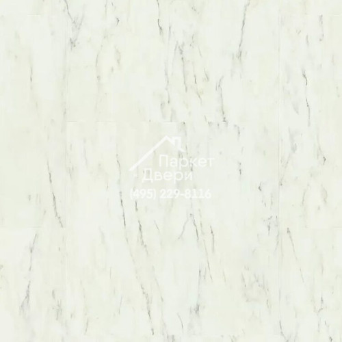 Виниловый пол Quick-Step BLUSH, Мрамор белый лунный, SGTC20305, 609,6x609,6x2,5