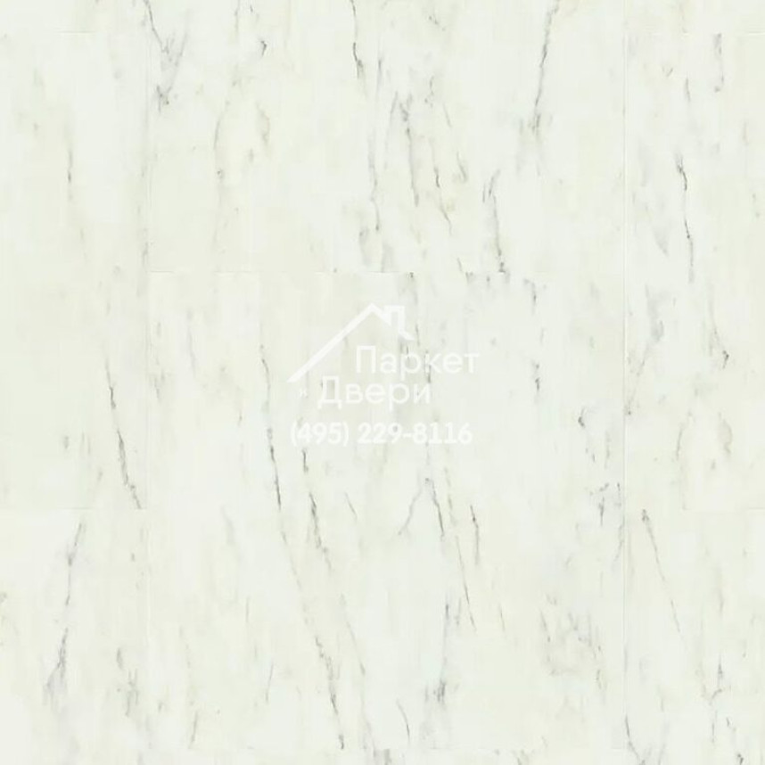 Виниловый пол Quick-Step BLUSH, Мрамор белый лунный, SGTC20305, 609,6x609,6x2,5-4